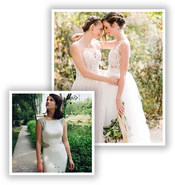 Wedding Gowns Diversity Choices - Grace + Ivory