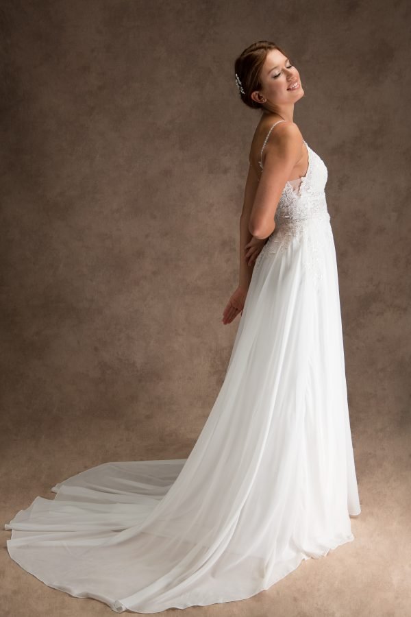 Grace + Ivory Lacy Wedding Dress