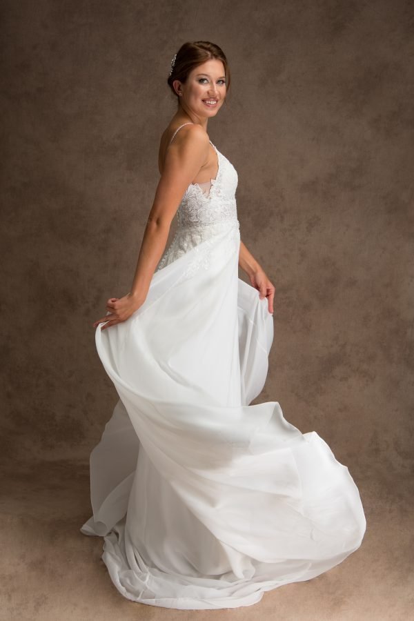 Grace + Ivory Lacy Wedding Dress