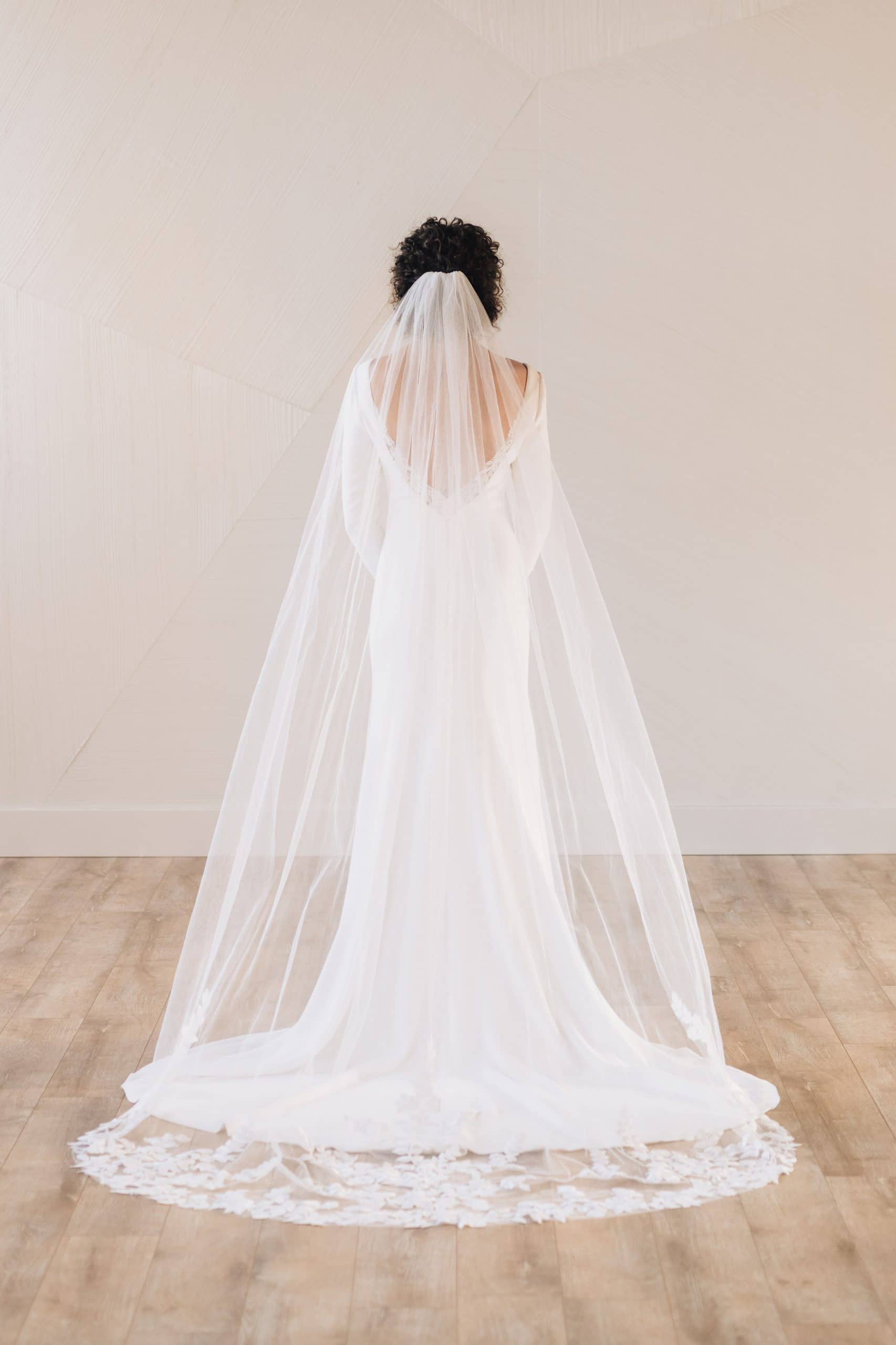 Tessa Chapel Veil  Wedding Dresses, Veils, and Capes - Grace + Ivory