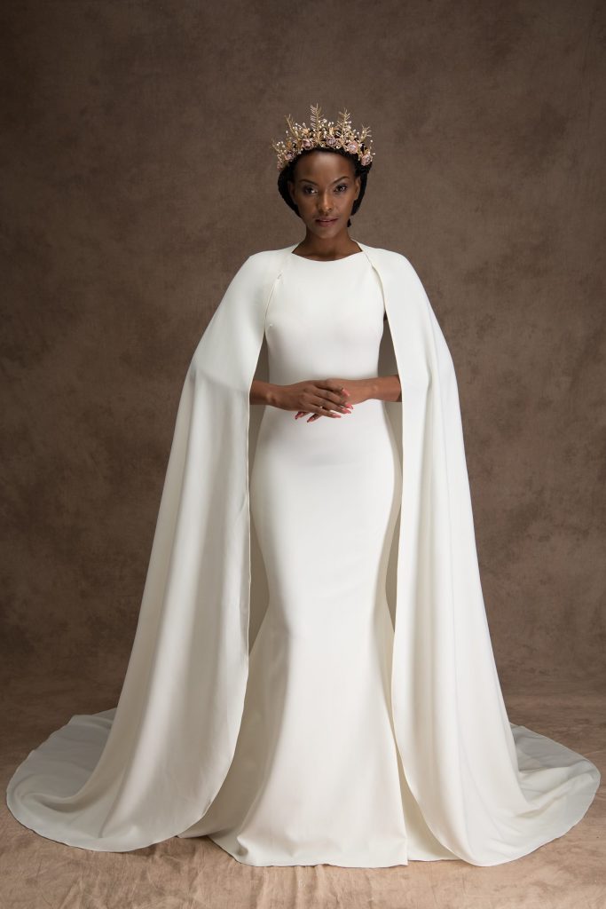 Crepe Cape | Wedding Dresses, Veils, and Capes - Grace + Ivory