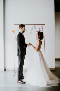 Soft Tulle Wedding Gown