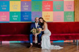 Artsy wedding inspiration - Lacuna Lofts Chicago Wedding