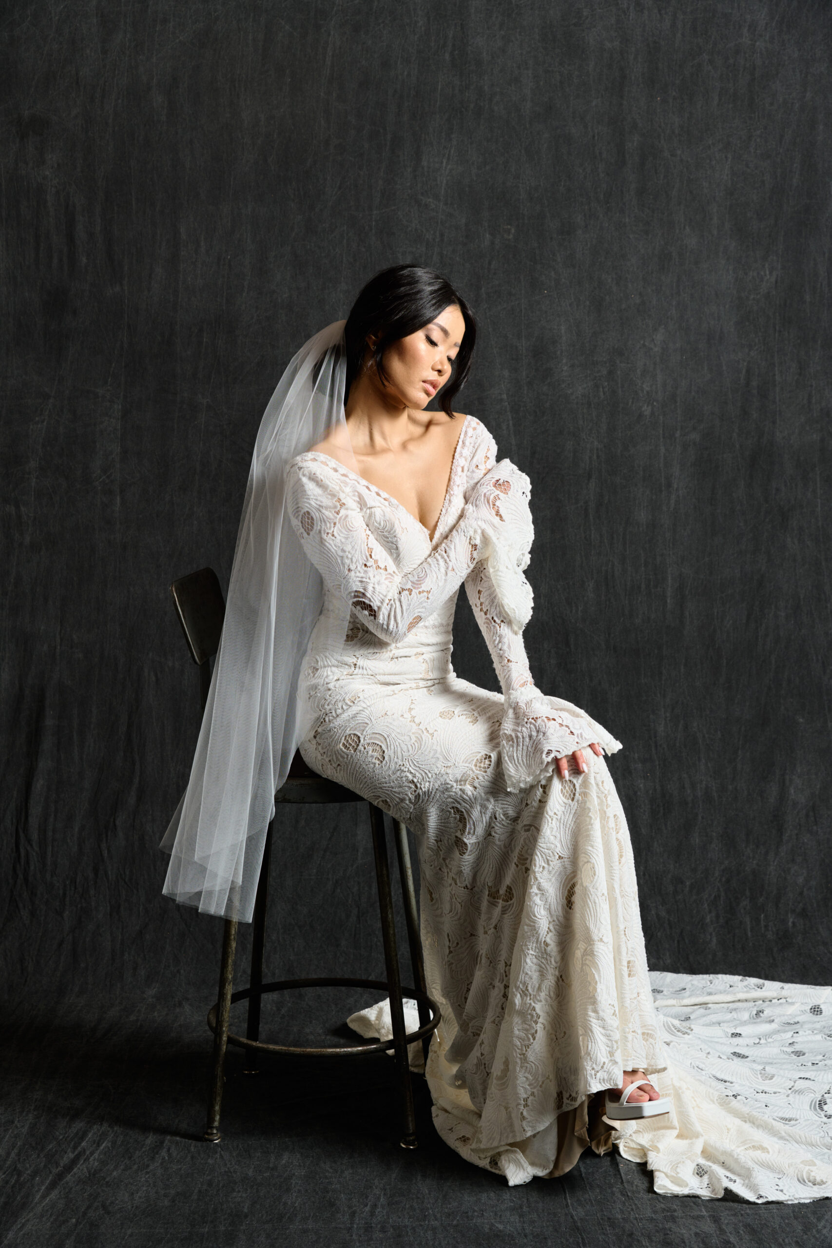 Tulle Veil  Wedding Dresses, Veils, and Capes - Grace + Ivory