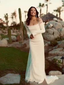 Chloe Bridges 2021 celebrity wedding dresses to get the look