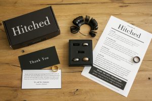 try on wedding bands at home with Hitched