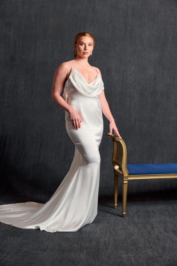 Goli June, Try at Home Wedding Dress. Grace + Ivory