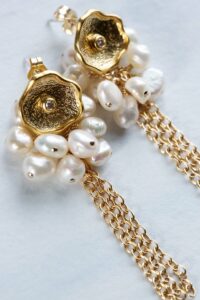 art deco bridal earrings aventine