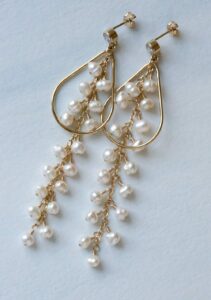 statement bridal earrings Aventine