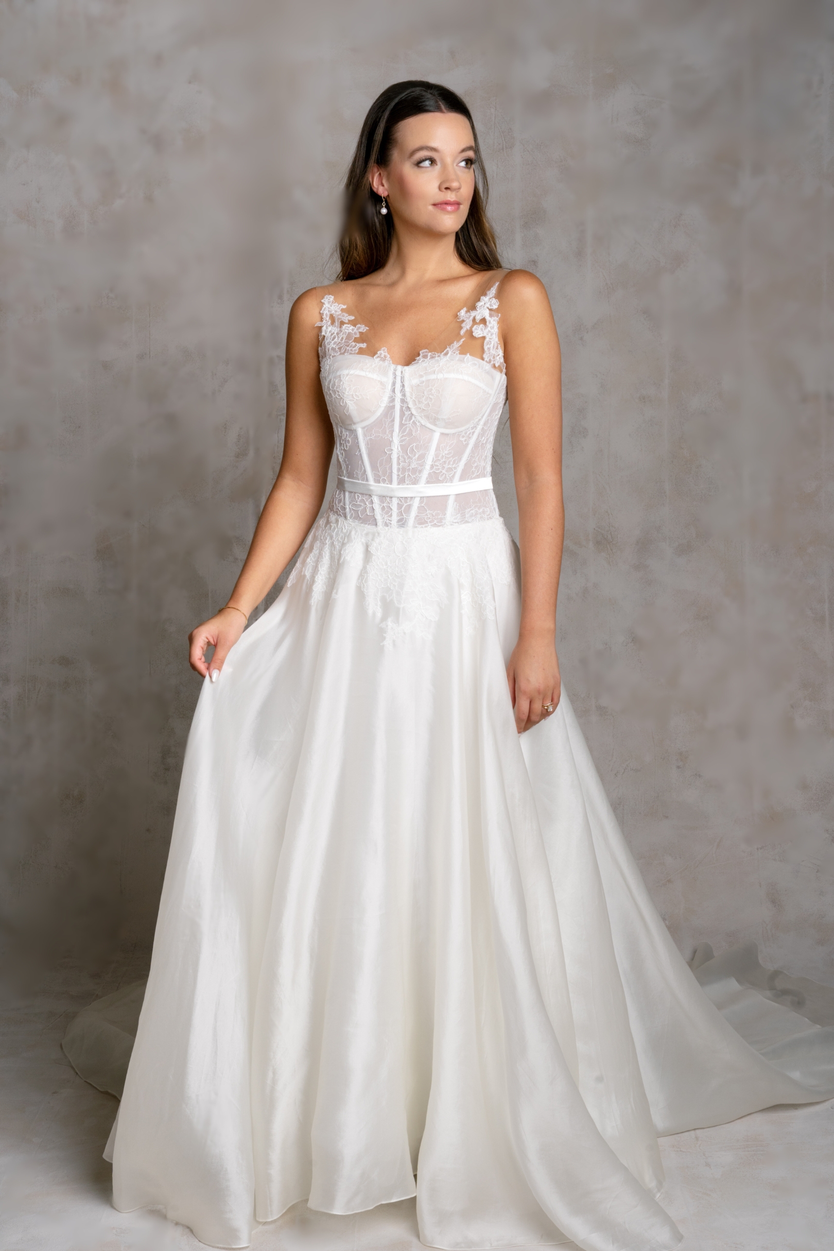 Vintage Inspired Ginny Wedding Dress Grace Ivory