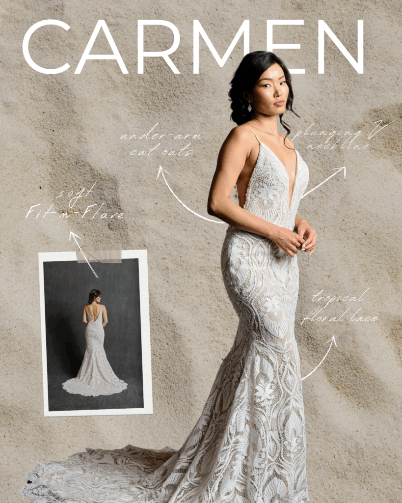 lace beach wedding dress