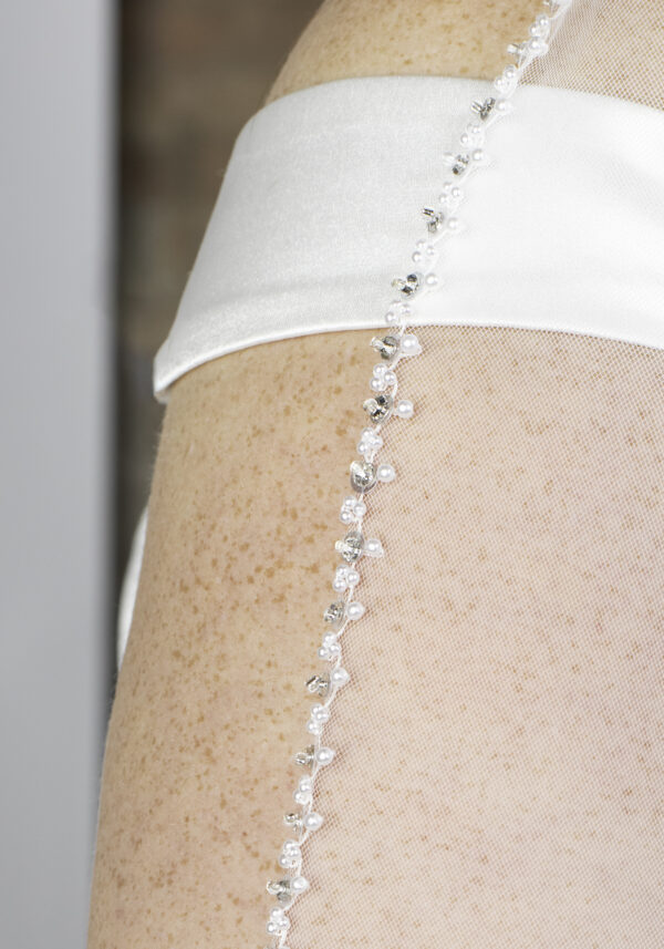 Beaded Blusher Veil - Image 2