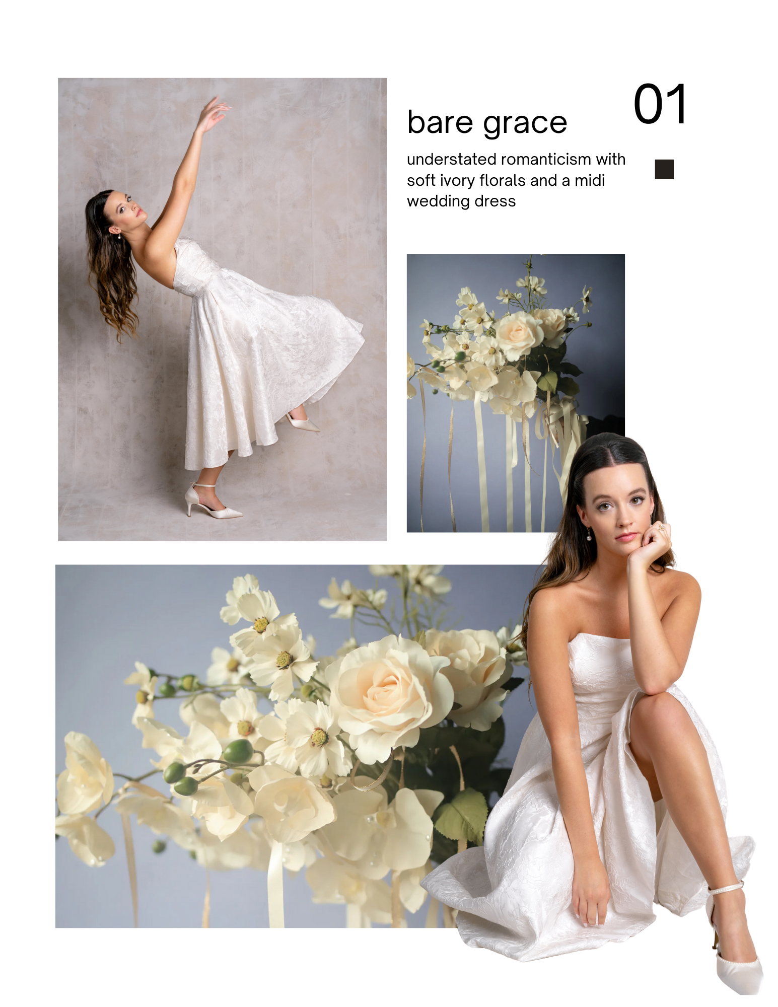 How to pick your bridal bouquet to match your dress