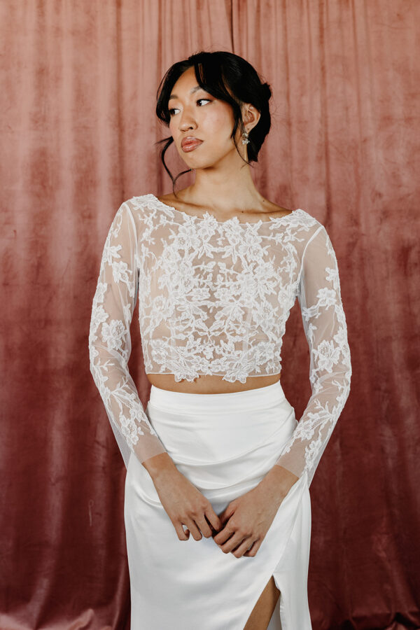 Vintage Lace Boat Neck Dress Bolero