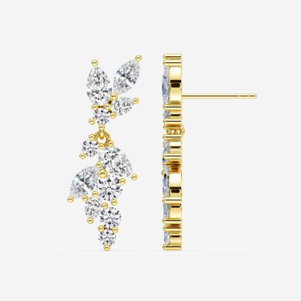 Bridal "Petals" Earrings - Image 5