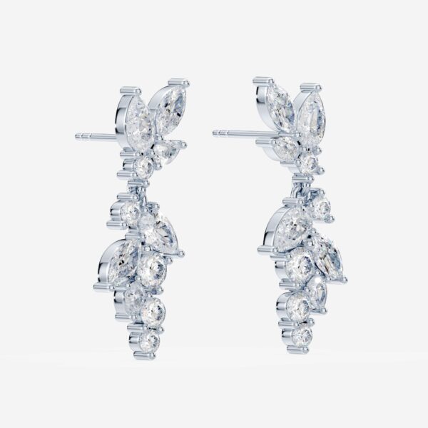 Bridal "Petals" Earrings - Image 4