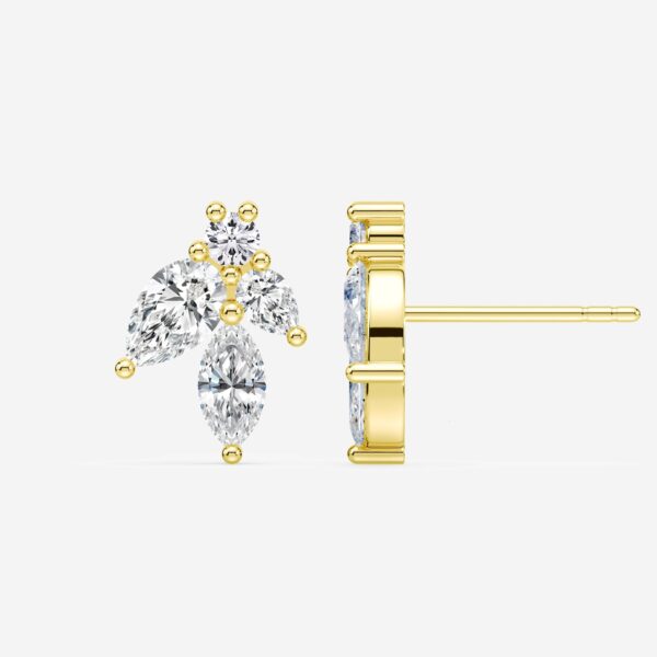 Bridal "Petals" Studs - Image 3