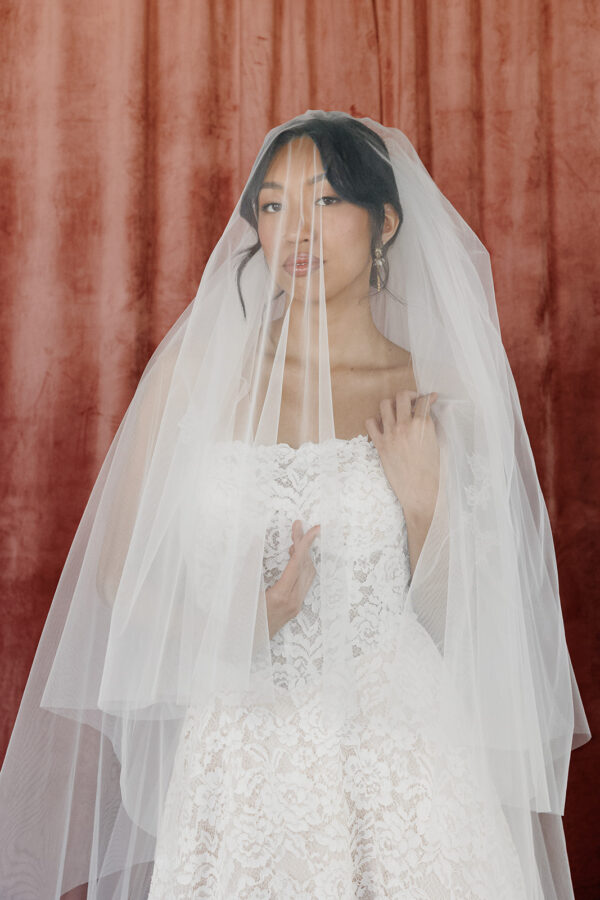 Soft Tulle Blusher Veil