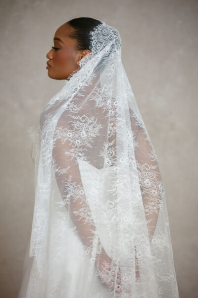 All Over Lace Mantilla Veil
